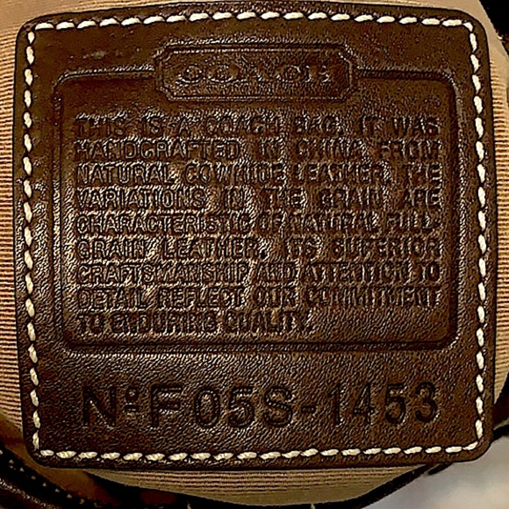 Coach Chocolate Brown Shoulder Bag - Picture 8 of 9